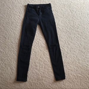 Topshop ripped jeans